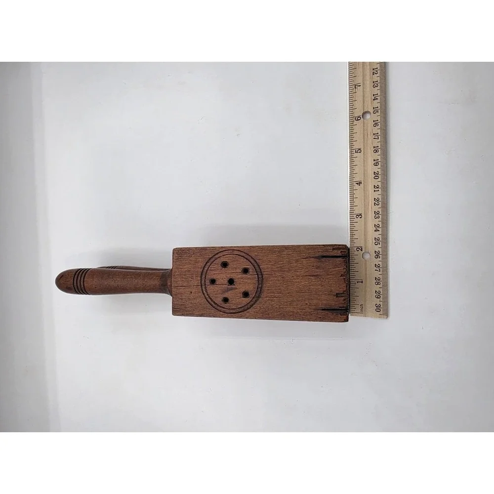Antique Primitive Wooden Citrus Press And Juicer